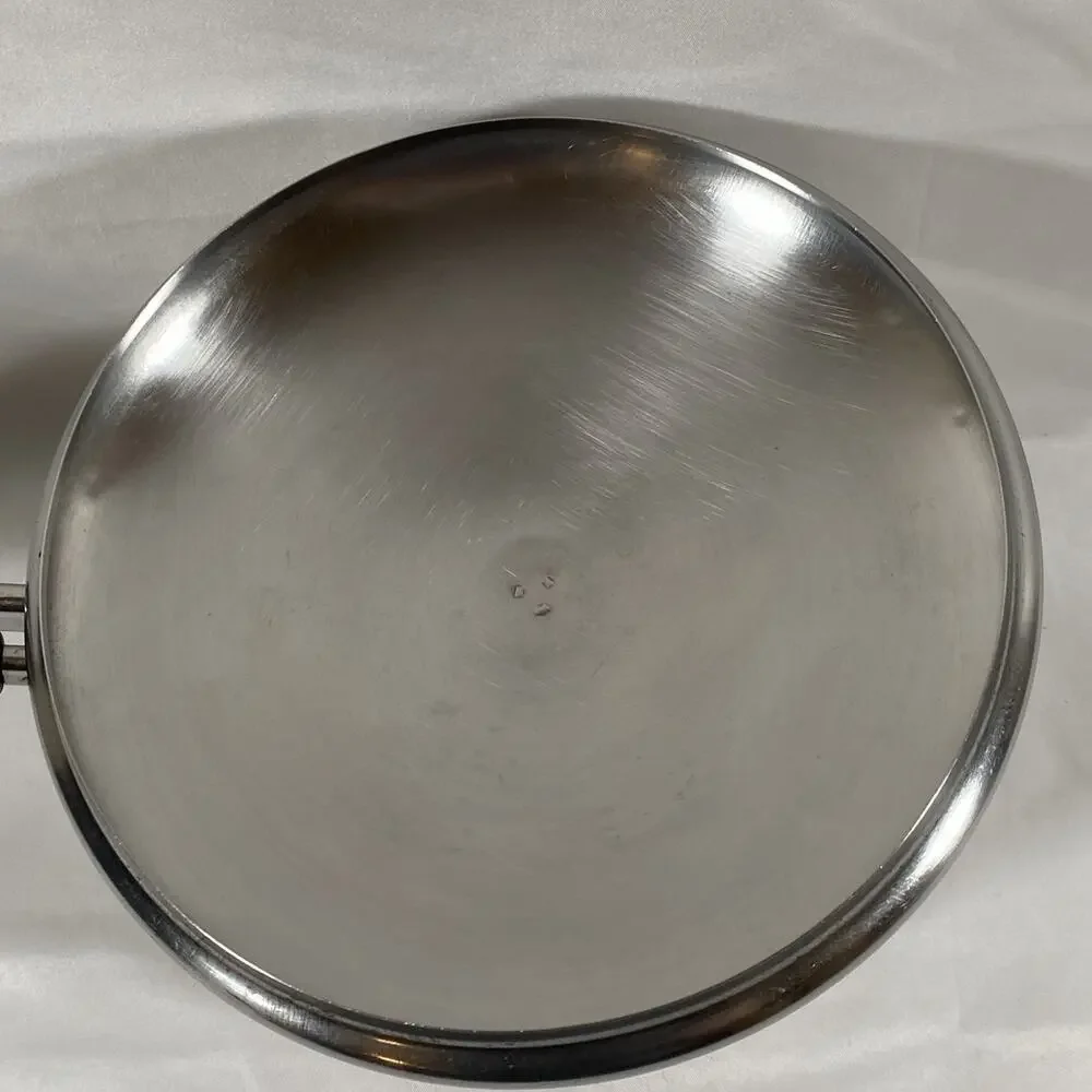 Revere Ware Copper Bottom 2 Qt Saucepan Steamer & Lid Clinton -84 Stainless USA